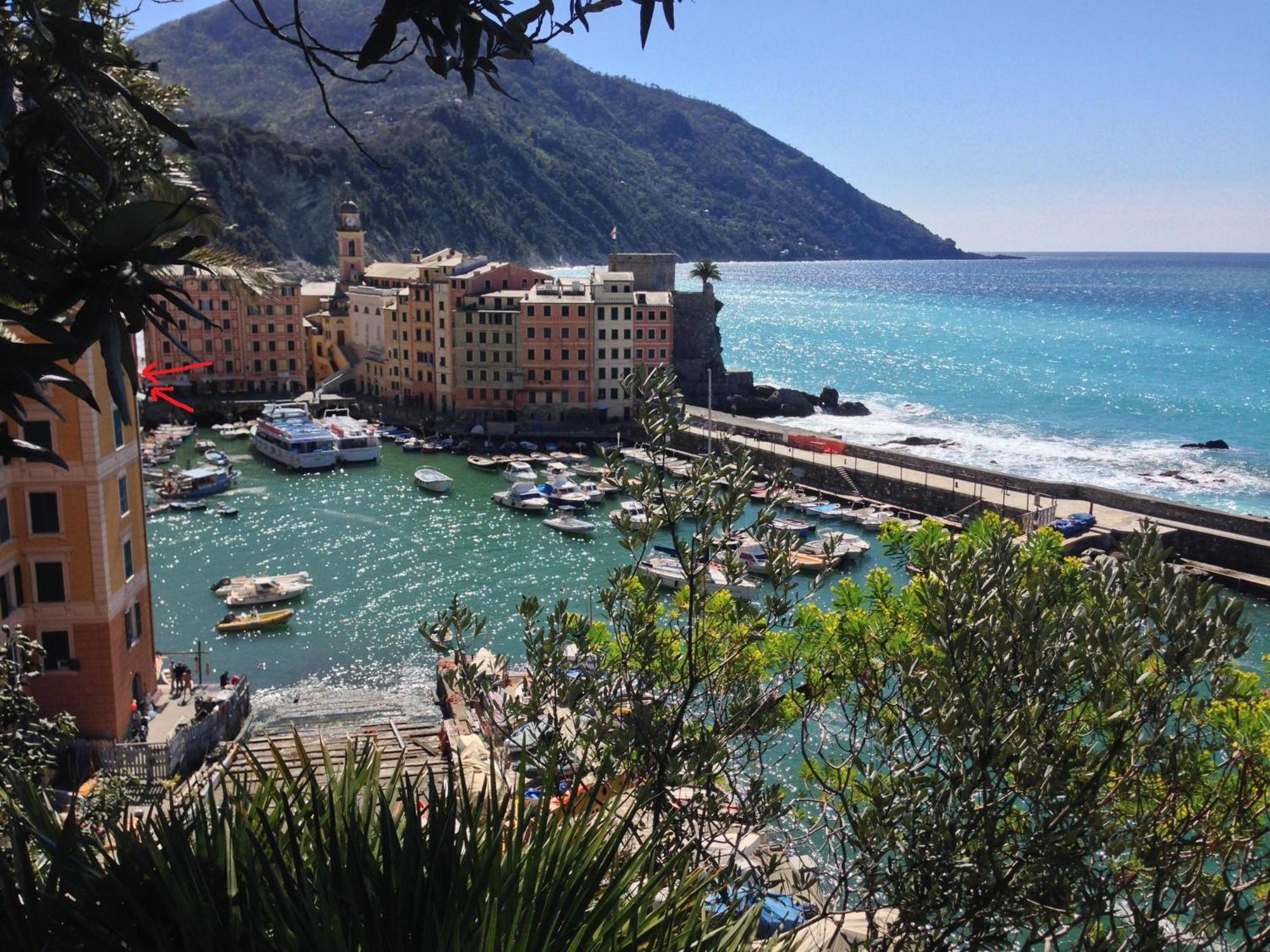 Ferienwohnung A Un Passo Dal Mare Camogli Exterior foto
